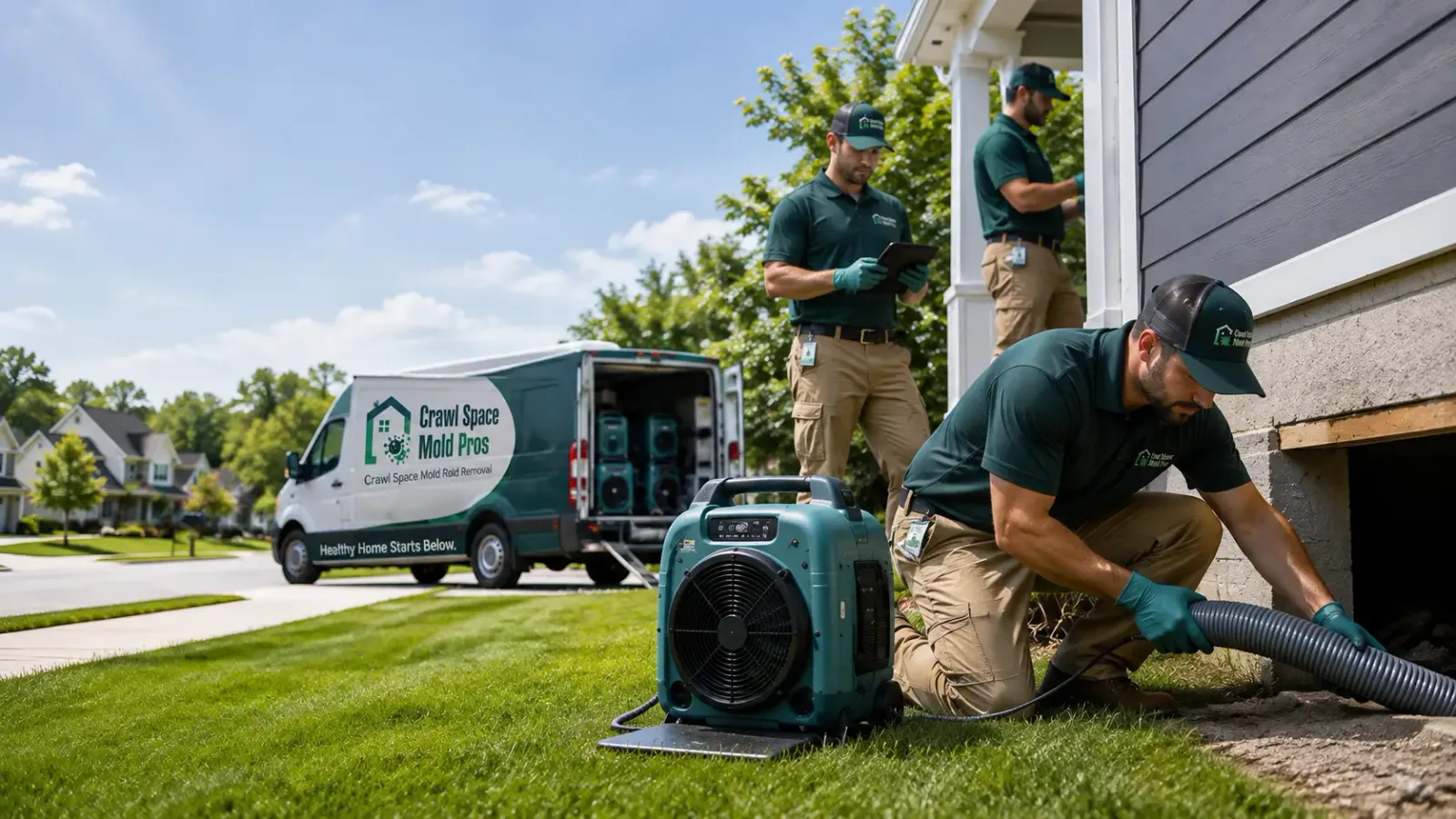 Crawl Space Mold Removal in San Benito, TX